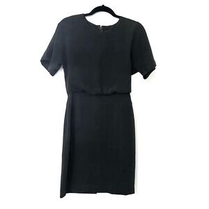 Banana Republic Black Dress with Material Contrast